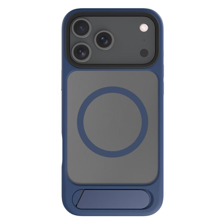 MagSafe Invisible Tilt Holder PC Hybrid TPU Case For iPhone 17 / 16 / 15 / 14