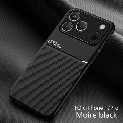 Magsafe Leather Matte Magnetic Case For iPhone 17 16 15 14