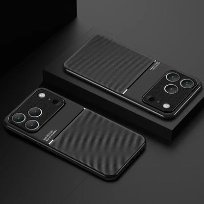Magsafe Leather Matte Magnetic Case For iPhone 17 16 15 14